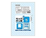 プラスプラス　キッチンポリ袋　ＬＤ‐Ｓ　増量タイプ　透明　１ケース（２００枚×５０パック）　PKP-S-200