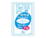 ポリバック規格袋0.025　#11　透明　1ケース（100枚/冊×10冊×4パック）　L025-11