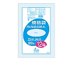 ポリバック規格袋0.025　#12　透明　1ケース（100枚/冊×10冊×3パック）　L025-12