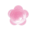 わさび皿(500枚入)花 ピンク　7871200