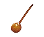 木製 亀甲杓子(うるし塗り)小　2236500