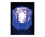 光る氷 ライトキューブ・クリスタル(24入)ブルー　8391330