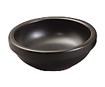 耐熱陶器 ビビンバ鍋（黒）小 φ150×H65　2907930