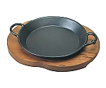 アサヒ 鉄 ステーキ皿 グルメパン 18cm A-201-36　6417100