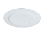 メラミン給食用食器 ライス皿 リム型 No.26B 白　7606300