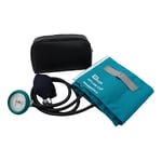 耐衝撃性アネロイド血圧計 No.555  ティール 標準型カフ仕様　0555B026