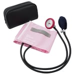 耐衝撃性アネロイド血圧計 No.555  ピンク 標準型カフ仕様　0555B027
