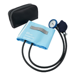 耐衝撃性アネロイド血圧計 No.555  ライトブルー 標準型カフ仕様　0555B028