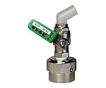 ワンタッチ給油栓コッくん取付部強化タイプφ40緑バイトン仕様　MWC-40SG-VITON