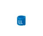 サイズチップ リングタイプ LL 青 1セット（50個入）　61-200-16-4