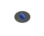 レインボーカラーロックピン 4色 青 1セット（1000本入）　61-245-5-2