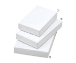 ギフトケース 白 14×21.3×4.5 1セット（10枚入）　61-781-88-6