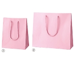 カラー手提げ紙袋 ピンク 20×12×25 入数100枚　61-549-36-4