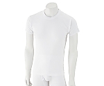 紳士半袖丸首シャツ(2枚組) ホワイト L　38020-02
