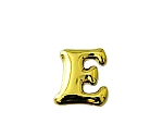 ゴールド文字 小 E　ABG15-E