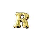 ゴールド文字 小 R　ABG15-R
