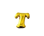 ゴールド文字 小 T　ABG15-T