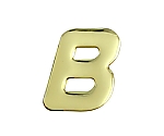 ゴールドメタル文字 B 60mm×1mm　GM60-B