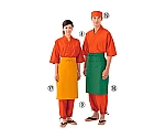 作務衣パンツ EL3379-3(男女兼用)橙 3L　6787980