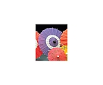 飾り番傘 蛇ノ目傘 B(100ヶ入)紫(64136)　5013300