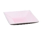 アルセラム強化食器 ピンク角小皿 EC6-25　4171100