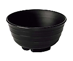 メラミン 小 うどん鉢 黒 773-B　1749410