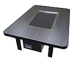 鉄板重層加熱式電気グリドルテーブル KTE-128J(座卓式4人用)　6929700