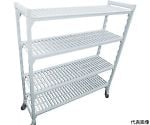 可動ユニット　カムシェルビング　プレミアム移動式シェルフ　910×460×1700mm　CPMU183667V4