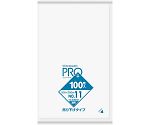 L11Hスタンダードポリ袋吊り下げタイプ（0.03）11号 1袋（100枚入）　L11H-CL