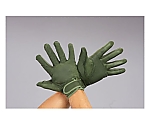 [Ｍ] 手袋(牛革/OD色/当て付)　EA353CC-46