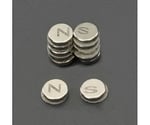 φ6.4x1.5mm ﾏｸﾞﾈｯﾄﾃﾞｨｽｸ(粘着付/N･S各6個)　EA781GA-51