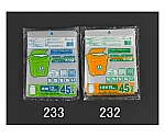 45L ごみ袋(ﾏﾁ付/透明/12枚)　EA995AD-233