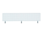 メタルデスクトップパネル　W1400　ホワイト　クランプ型　SHDTP-PWH14