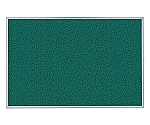 掲示板 アルミ製 幅900×高600mm レザー貼 緑　SMS-1010
