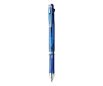 2色ボールペン クリップオンスリム 2C 0.7mm 青(インク色:黒・赤)　B2A5-BL