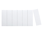 マグタッチ ラベルライター対応シート ハーフカット 白 1袋（14片入）　MN-2168