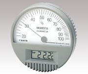 ハイエストII型湿度計　温度計付　試験成績書＋校正証明書　No.7542