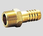 2-9390-23 黄銅製ホースニップル GHN（R）-0209 1/4x9 【AXEL】 アズワン