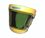 LS交換パーツ カイダック製遮光面体 455;W2用ヘッドギア無し、遮光#1.7レンズ付き　KF-2W2S