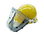 LS交換パーツ カイダック製透明面体 355H用面体金具・ヘルメット付き　KF-10H1S0M