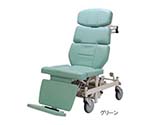 ストレッチャー車椅子　（介助式／座幅４００ｍｍ／グリーン）　TB-201