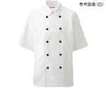 コックシャツ（男女兼用）　白　SS　416-80 SS