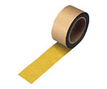 すべり止めテープシマ鋼板用（黄）　アルミ　５０ｍｍ幅×５ｍ巻　374-88