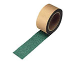 すべり止めテープシマ鋼板用（緑）　アルミ　５０ｍｍ幅×５ｍ巻　374-90
