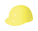 ヘルメット野球帽型（飛）クリーム　特殊ＦＲＰ　377-07CR