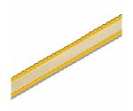 HEIKO ピコットリボン 15mm幅×20m巻 黄色　001411702