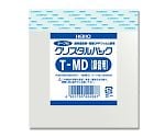 HEIKO OPP袋 クリスタルパック T-MD(録音用) (テープ付き) 100枚　006758700