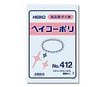 HEIKO ポリ袋 透明 ヘイコーポリエチレン袋 0.04mm厚 No.412 100枚　006618200