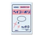 HEIKO ポリ袋 透明 ヘイコーポリエチレン袋 0.04mm厚 No.413 100枚　006618300