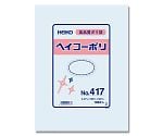 HEIKO ポリ袋 透明 ヘイコーポリエチレン袋 0.04mm厚 No.417 100枚　006618700